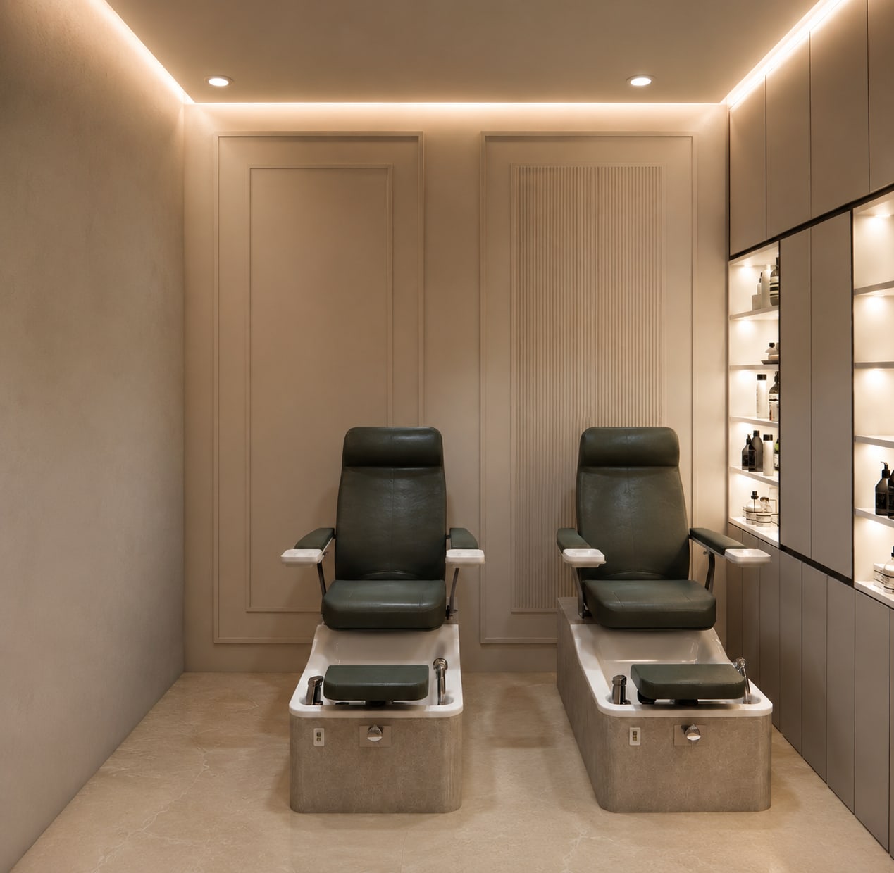 Zoree Salon, Baner interior design — Photo 4 by AMZ Interiors Pune