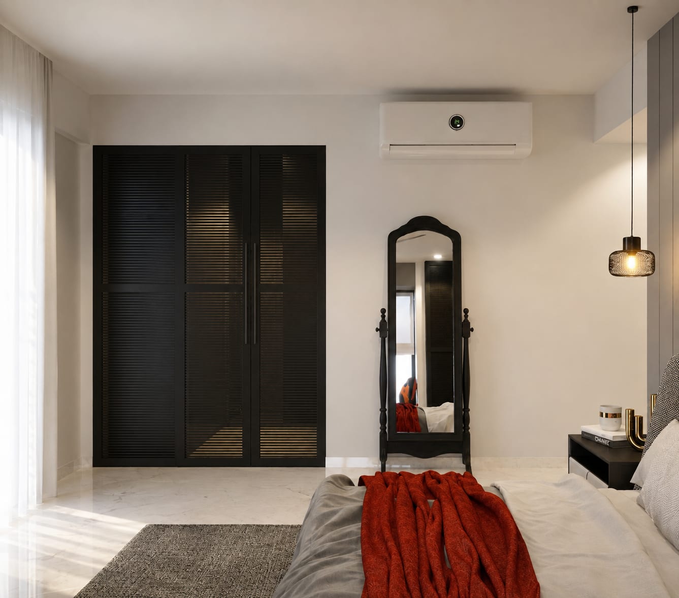 2 BHK Apartment with Refurbished Interiors interior design — Photo 7 by AMZ Interiors Pune