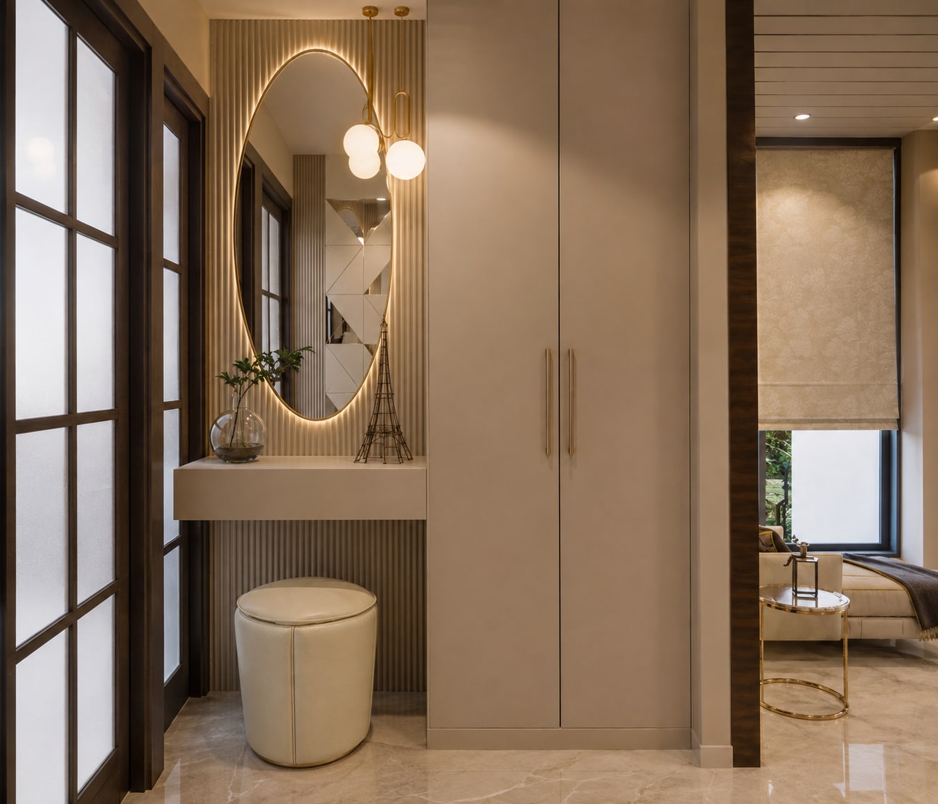 5 BHK Luxury Residence interior design — Photo 4 by AMZ Interiors Pune