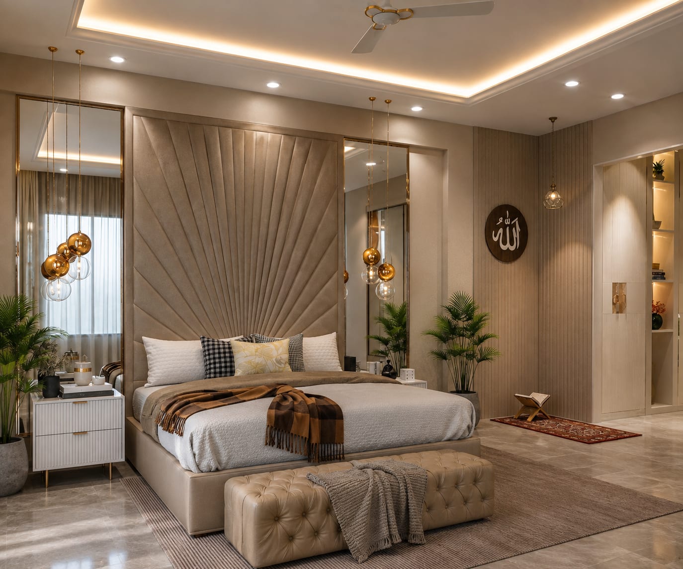 5 BHK Luxury Residence interior design — Photo 6 by AMZ Interiors Pune