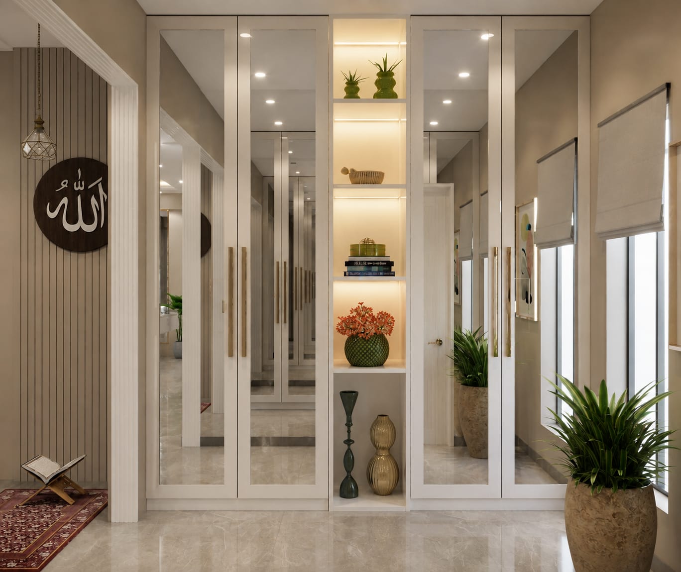 5 BHK Luxury Residence interior design — Photo 7 by AMZ Interiors Pune