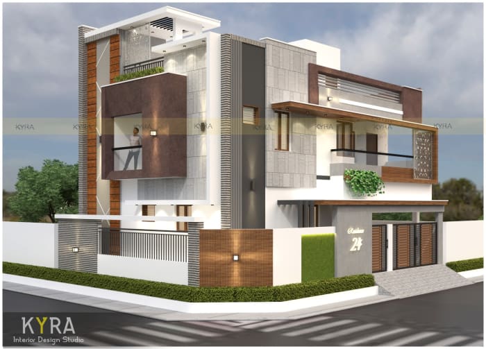 Premium Duplex Villa — Modern Elevation in Saravanampatti, Near IT Park