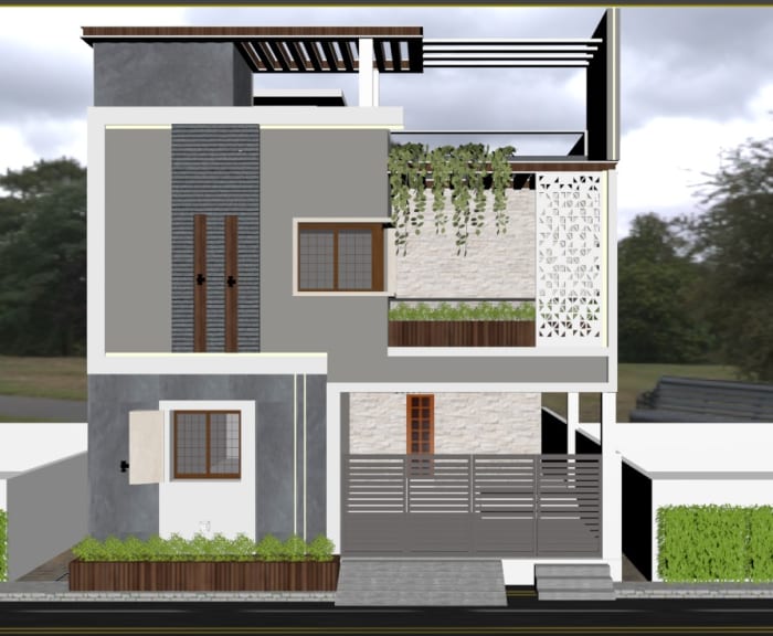 Contemporary 3BHK Individual House in Vadavalli, Near Amrita University