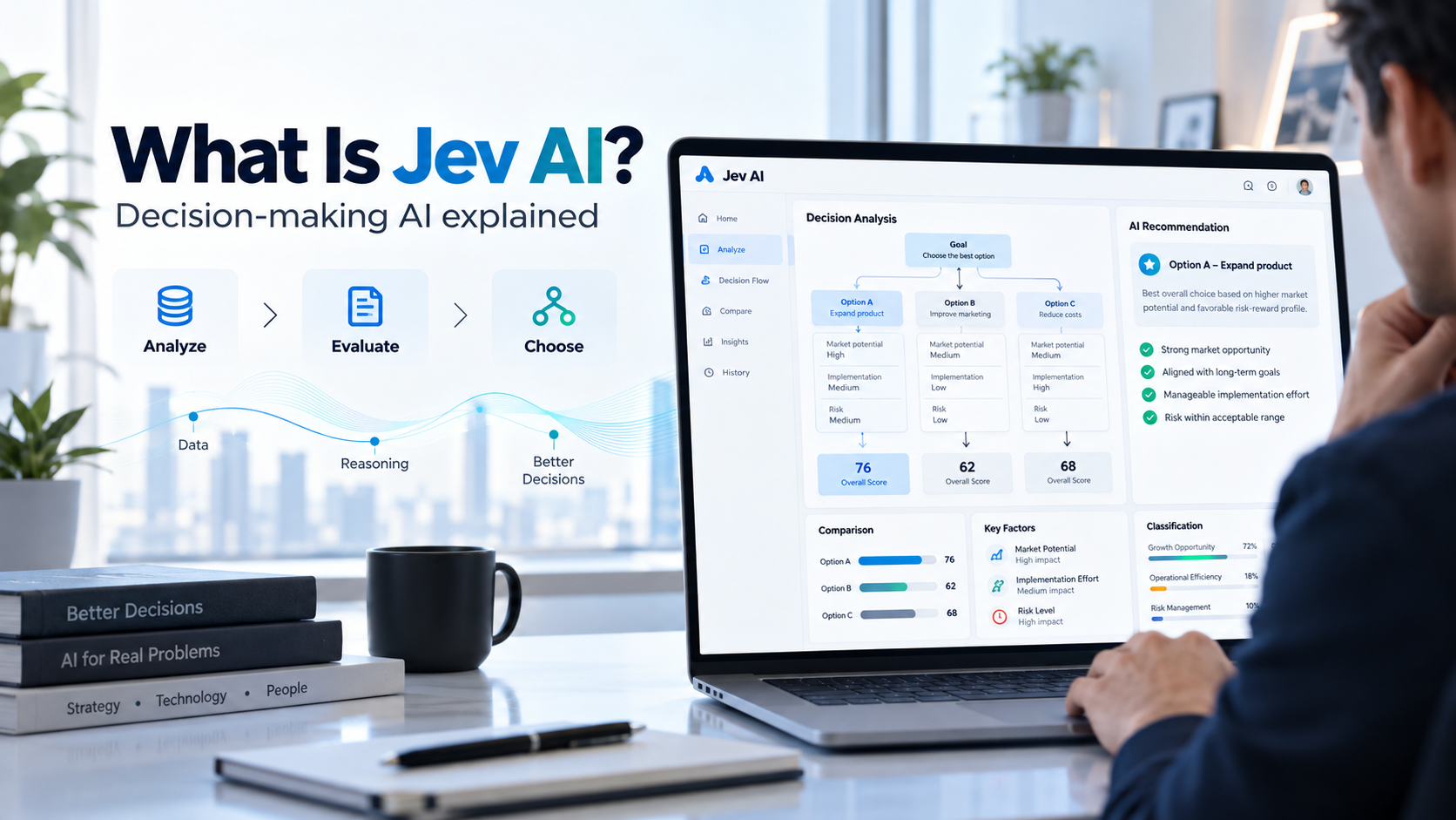 Jev AI Decision Workspace