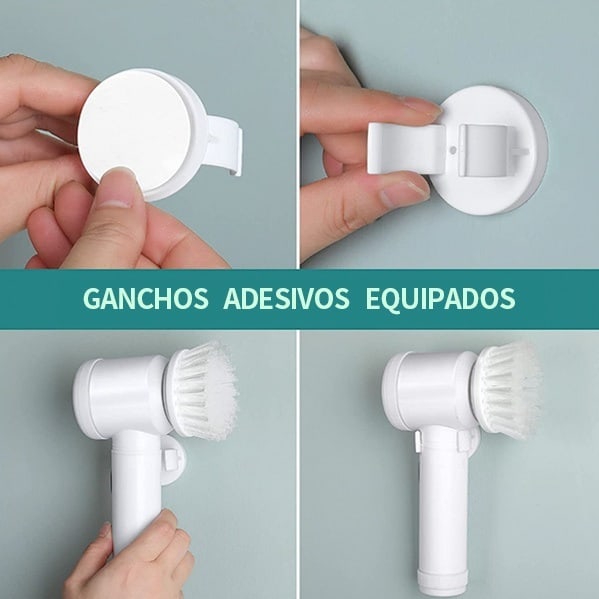 Cabeça de escova intercambiável do kit 5 em 1