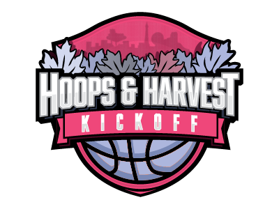 For the Love of the Game Hoops & Harvest logo