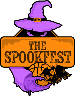 Hype Her Hoops The Spookfest logo