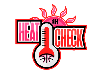 Hype Her Hoops Heat Check logo