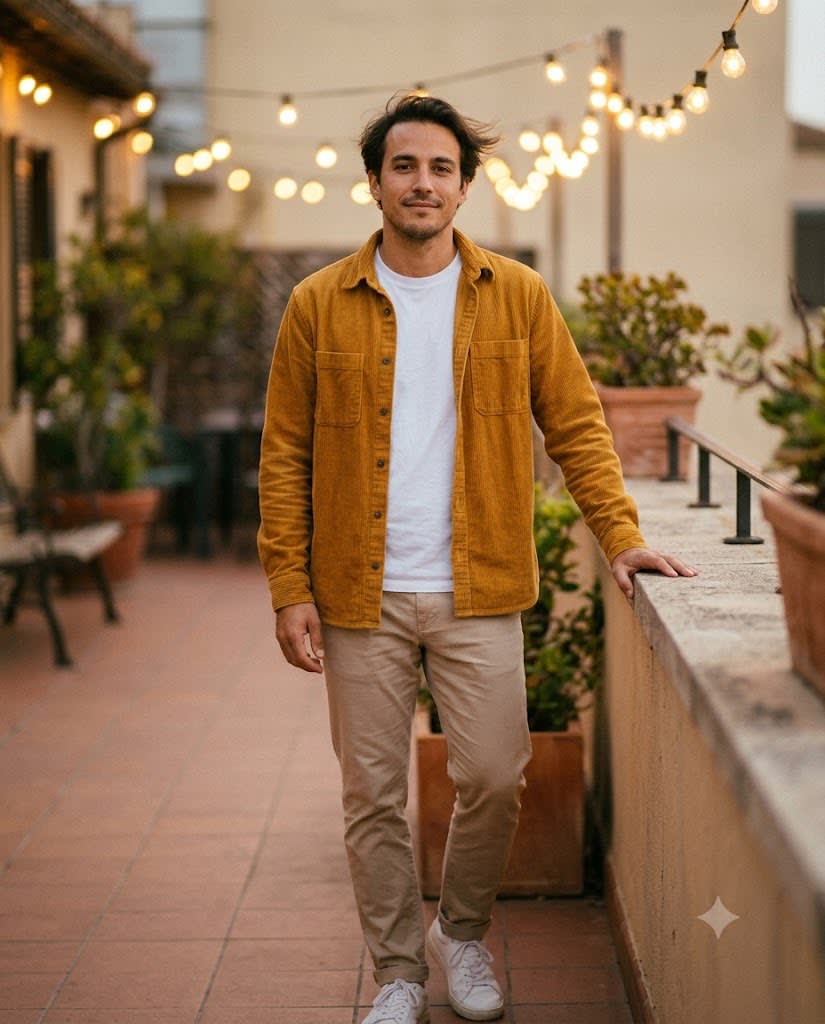 Amber Terrace Evening Portrait