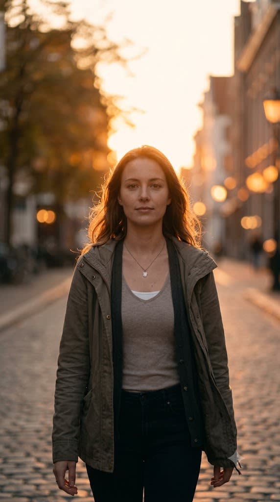 Slow Pan Golden Hour Walk Reveal
