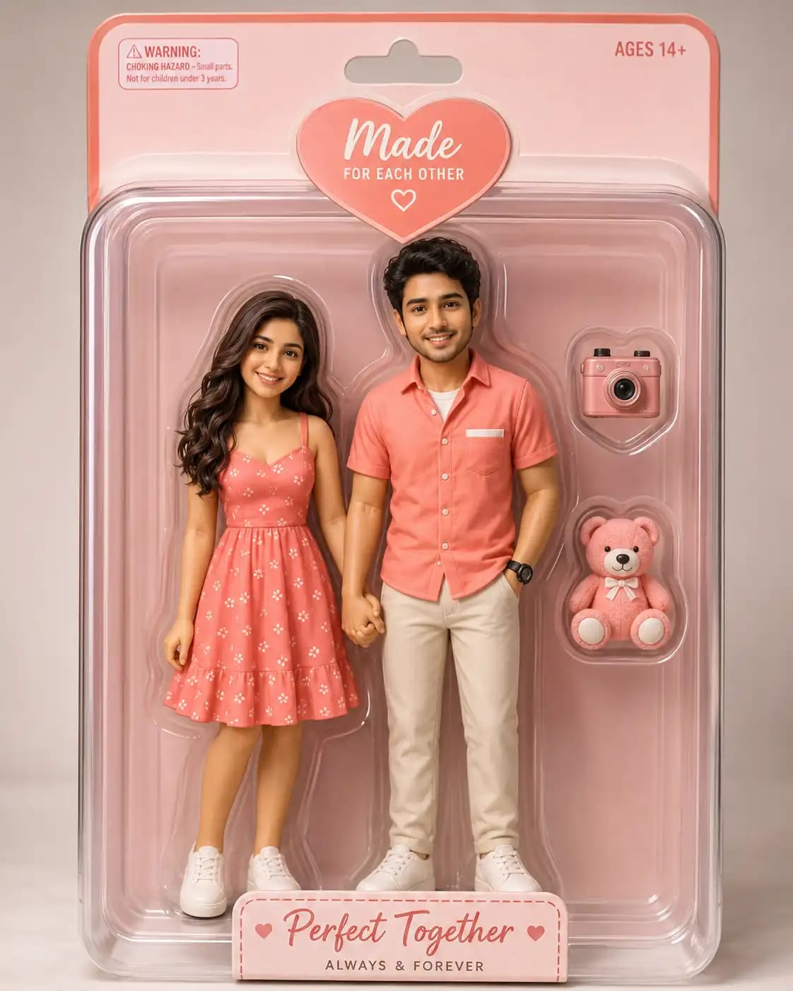 Matching Collectible Figures Couple Box Set