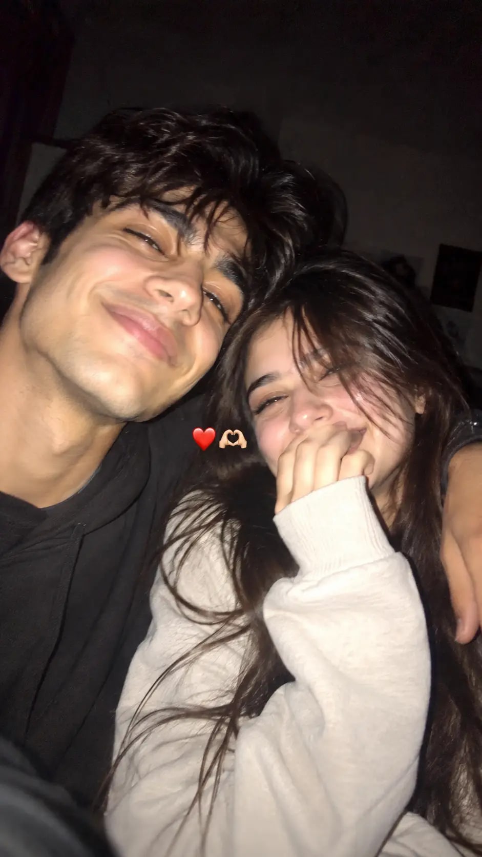 Accidental iPhone Flash Selfie Portrait | Premium Viral Couple Trend Photo
