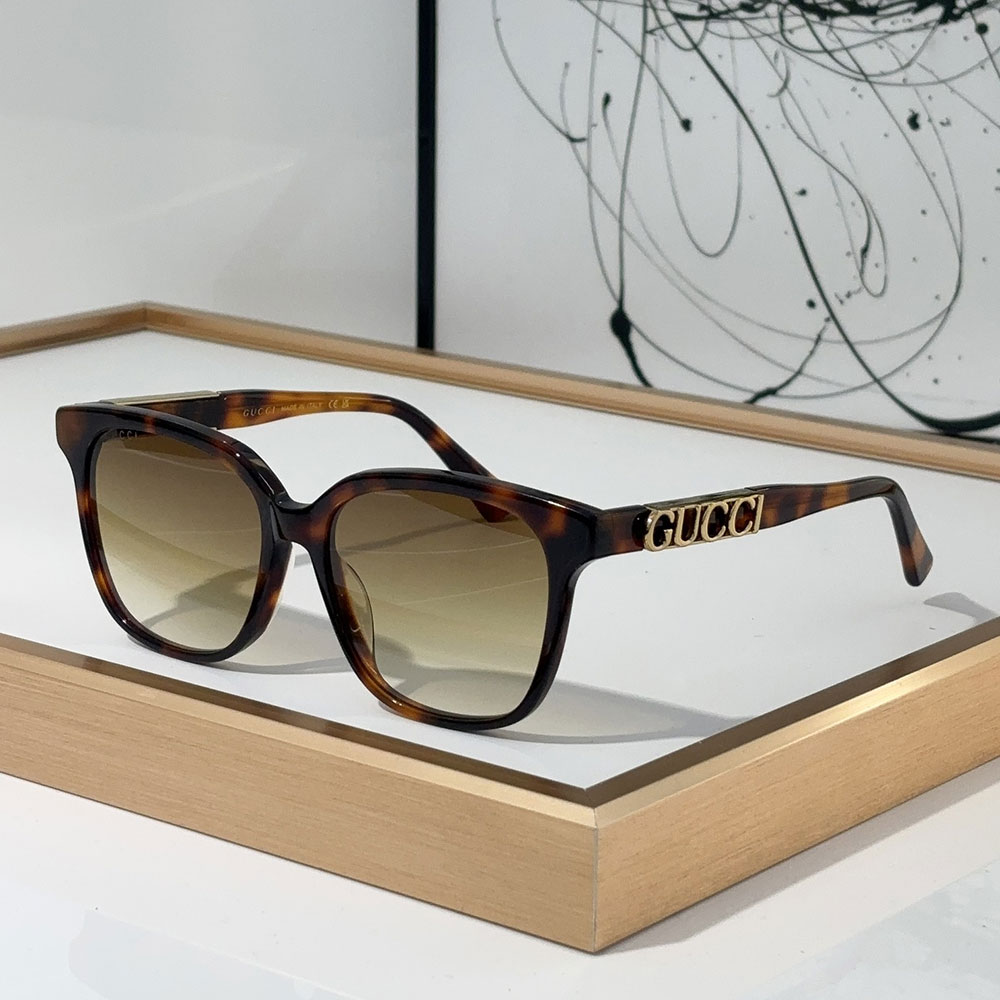 Tortoise shell frame - gradient tea