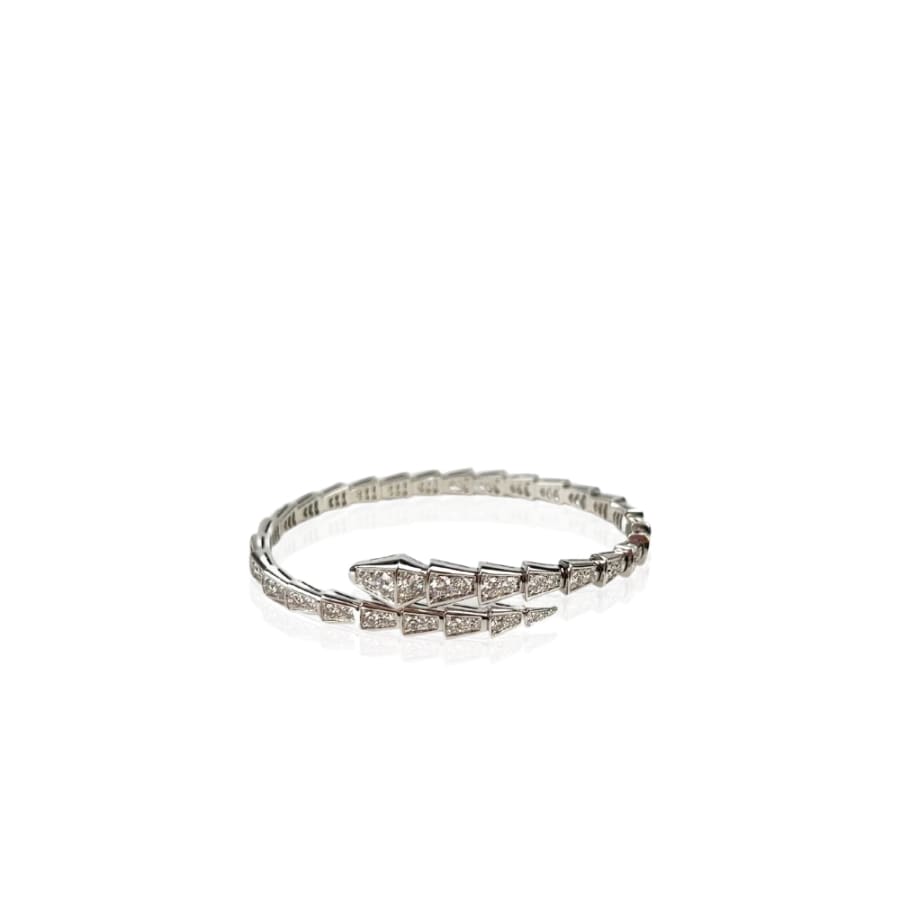 Bracelet Bvlgari Serpenti Vipère Or Blanc