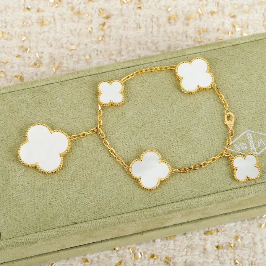 Bracelet Van Cleef & Arpels VCA Alhambra irrégulier