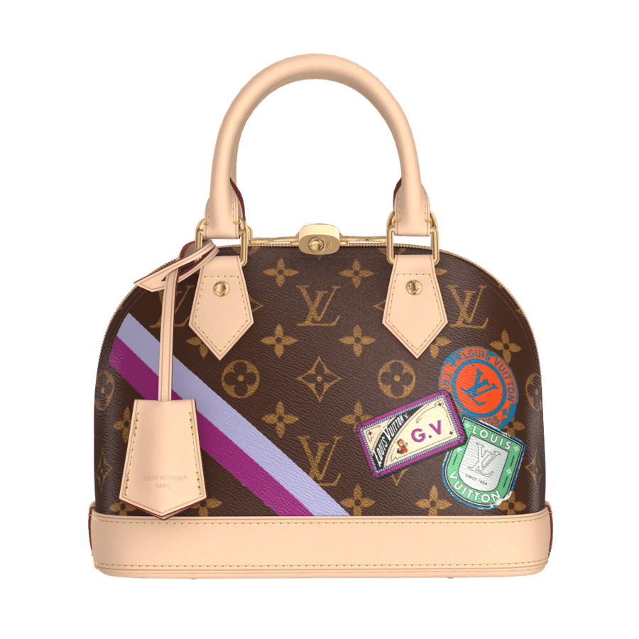 Sac Alma BB Mon Monogram