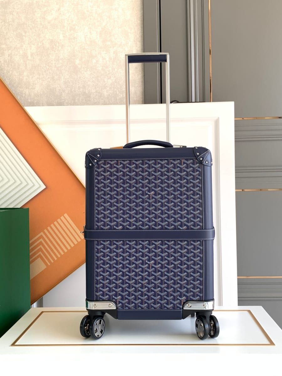 Valise trolley Goya à imprimé classique