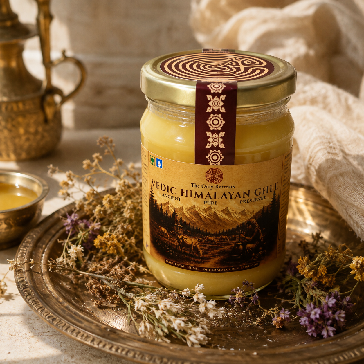 Himalayan Vedic Ghee — Badri Cow & Himachali Pahari Cow