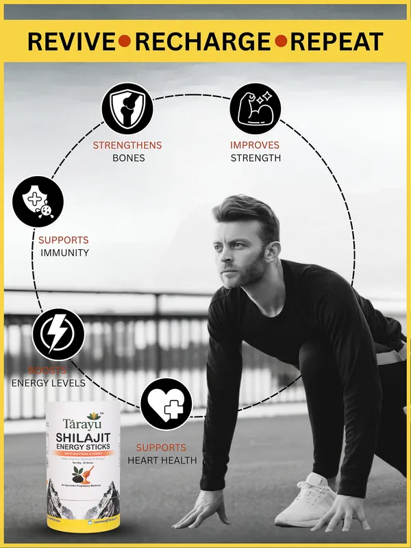Shilajit Energy Stick With Honey & Saffron – Natural Energy & Wellness Booster - Image 2