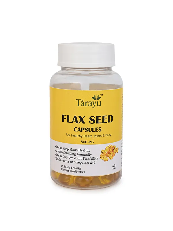 Flax Seed Oil Omega Capsules – Heart, Brain & Immunity Support - Image 3