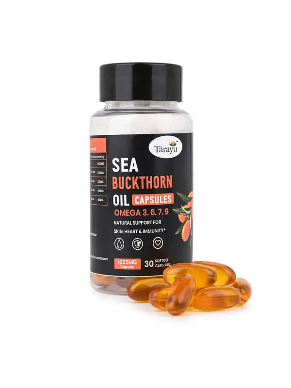 Sea Buckthorn Extract Capsules - Image 1