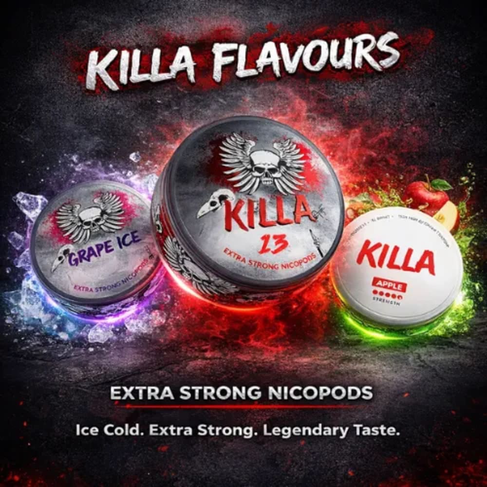 Killa Premium flavours