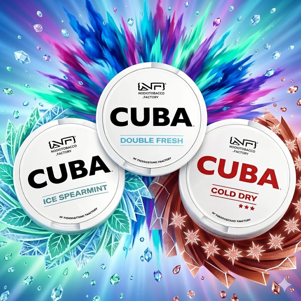 Cuba White Nicotine Pouches In Premium Flavours