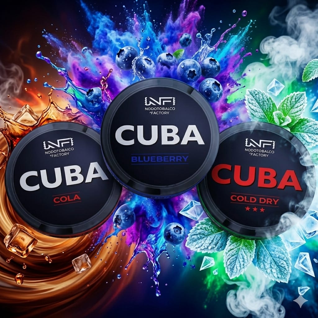 Cuba Black Nicotine Pouches In Premium Flavours