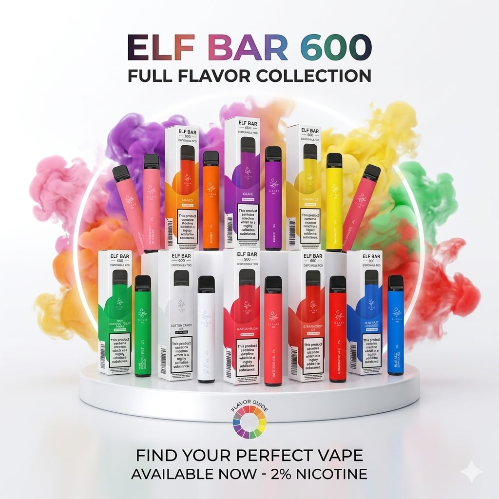 Elf Bar 600 Premium Best Flavours