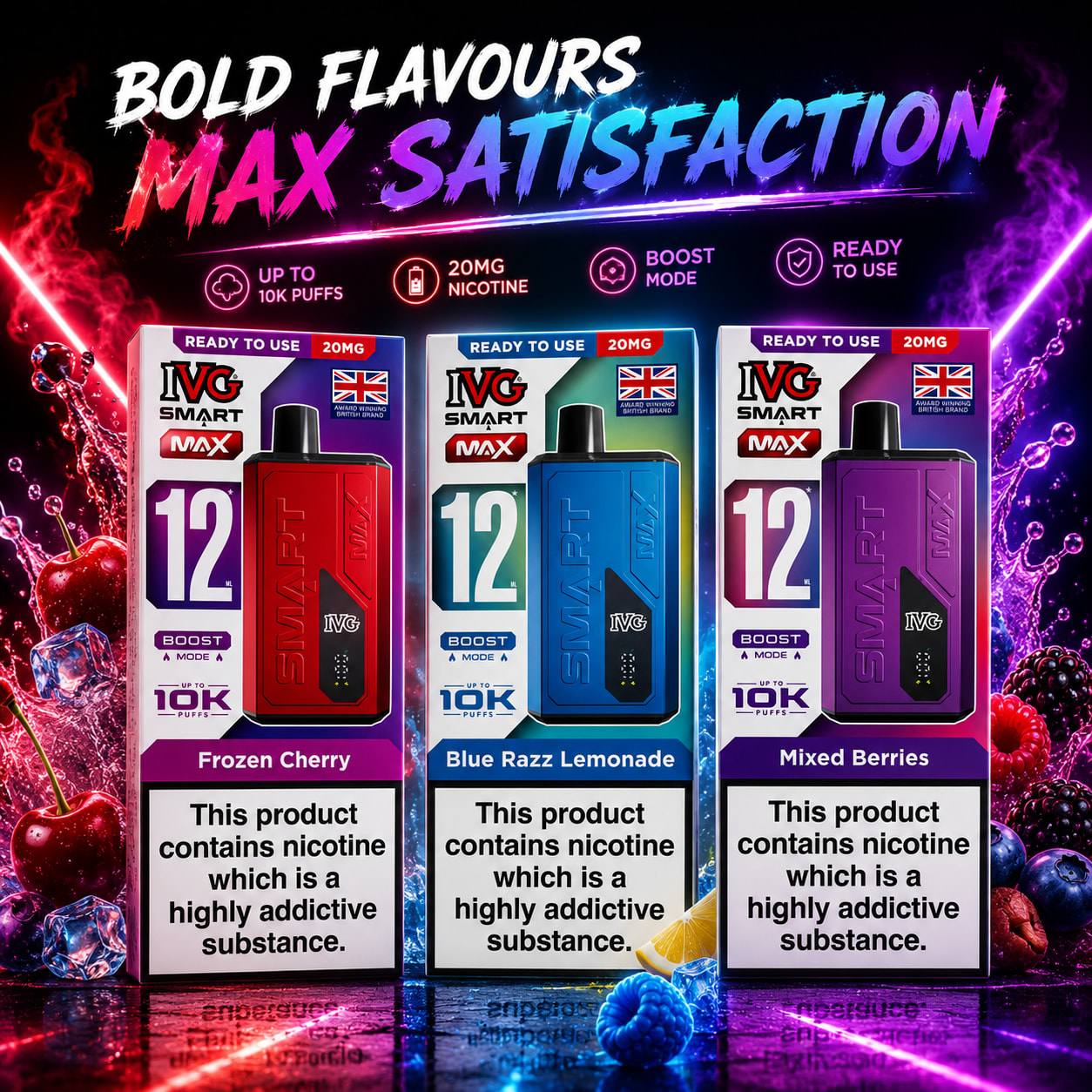 IVG Smart Max 12 10K Puffs