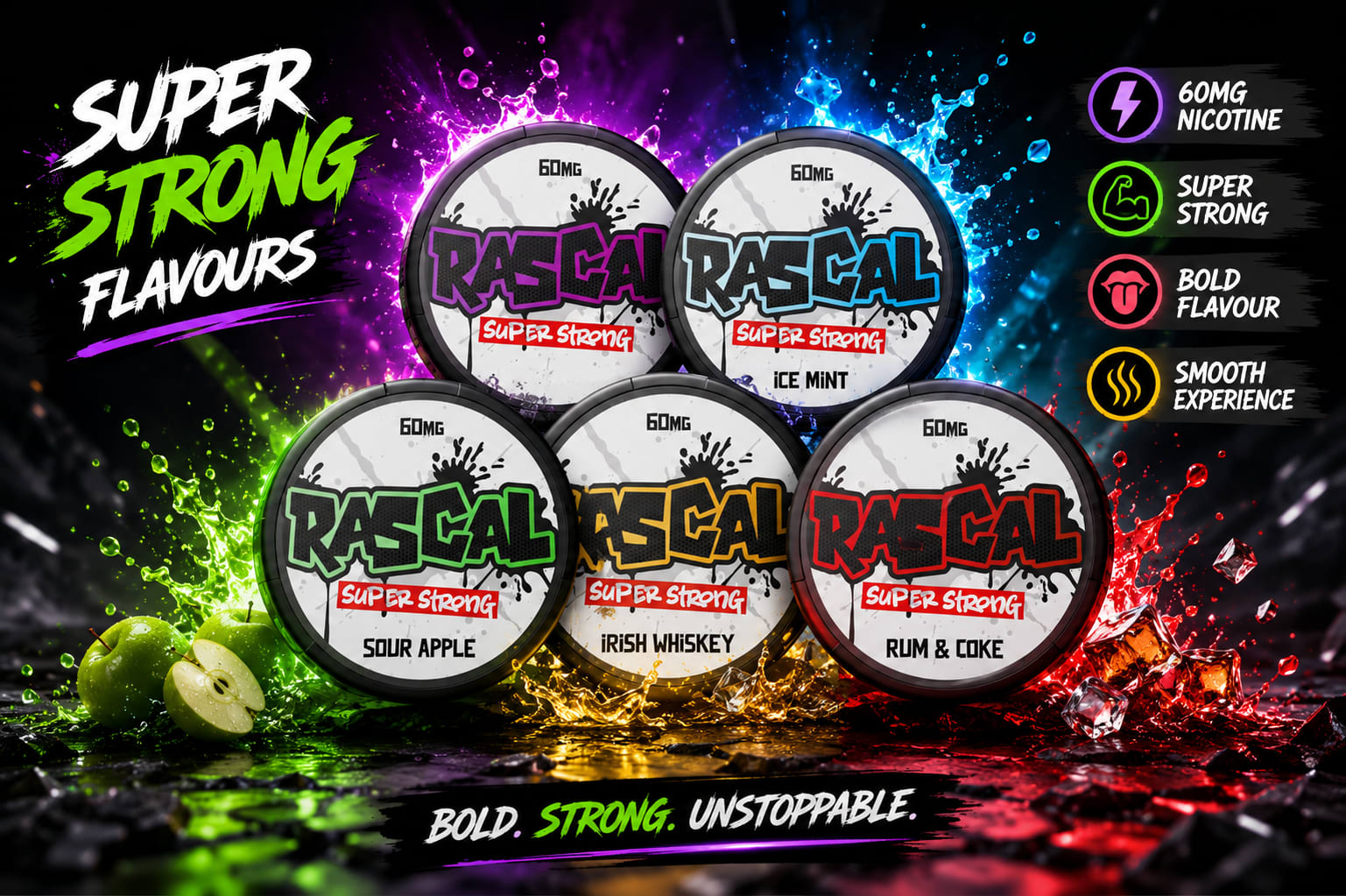 RASCAL NICOTINE POUCHES