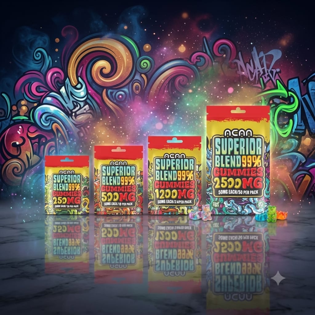 ACAN Superior Blend 99% Gummies – 25MG Each (low Dose) 5–50 Pack Options