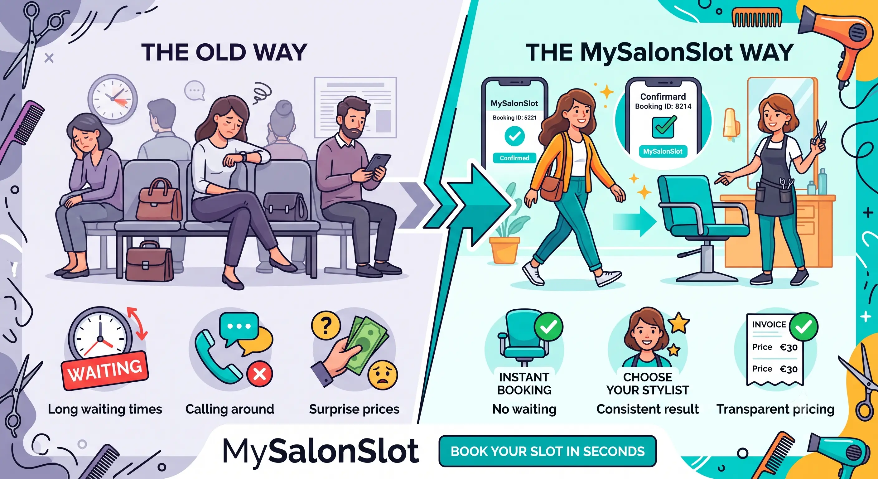 Common Salon Problems Customers Face — and How to Solve Them