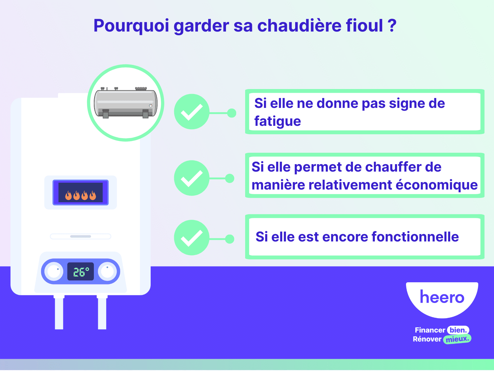 pourquoi garder sa chaudière fioul