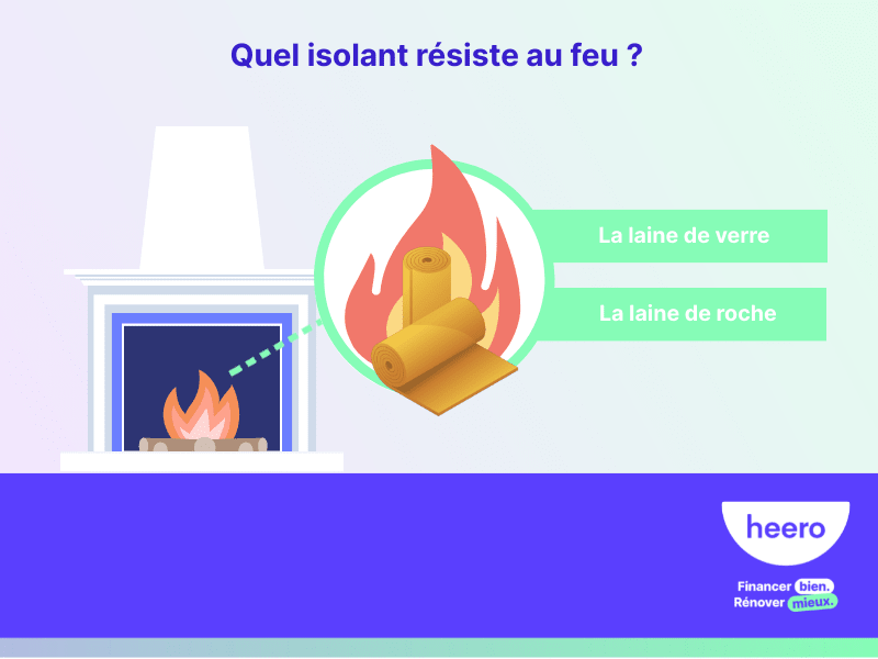 Quel isolant résiste au feu