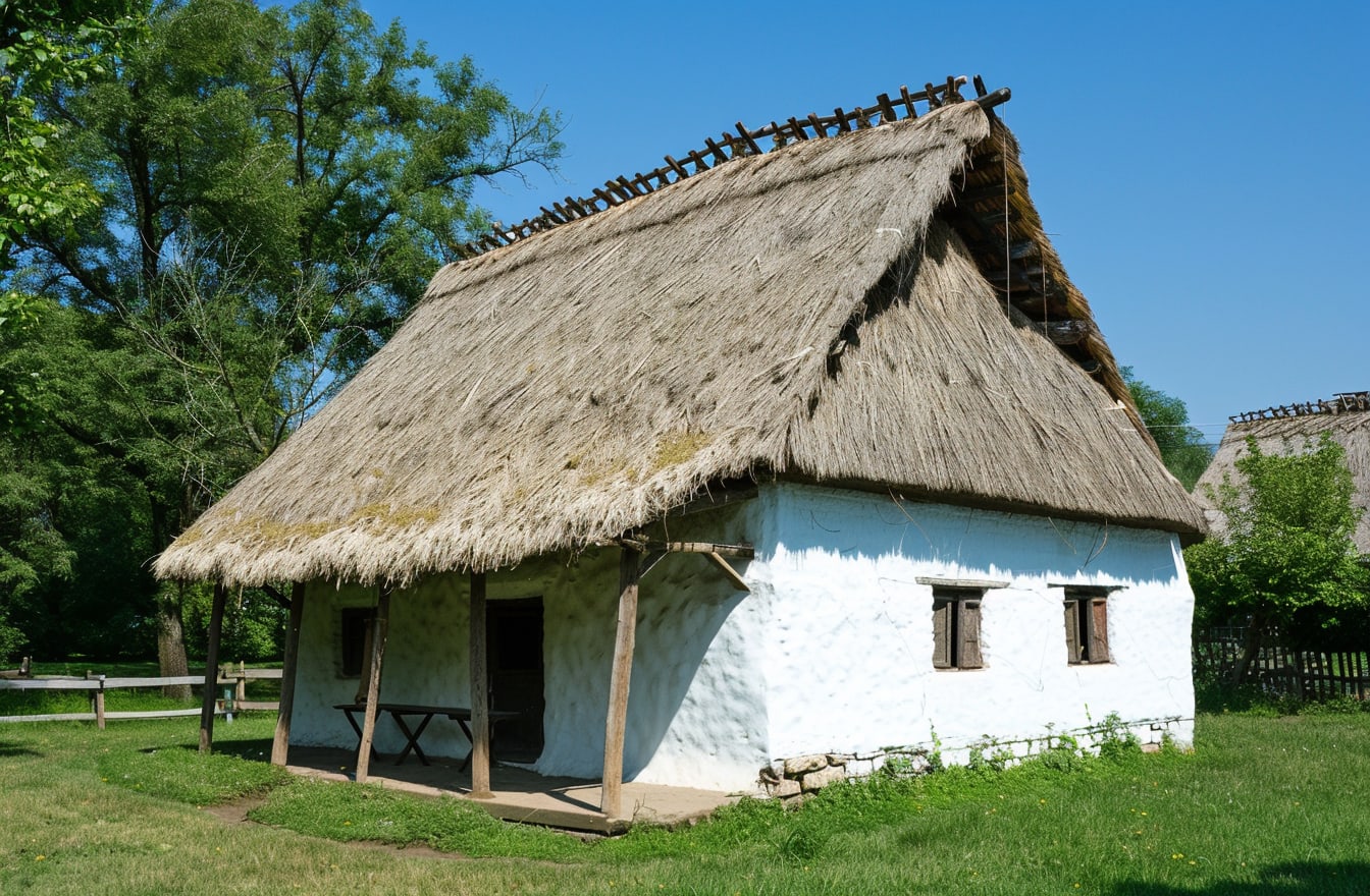 maison en torchis