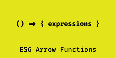 Les fonctions fléchées en Javascript