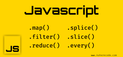 Javascript array.methods() par la pratique