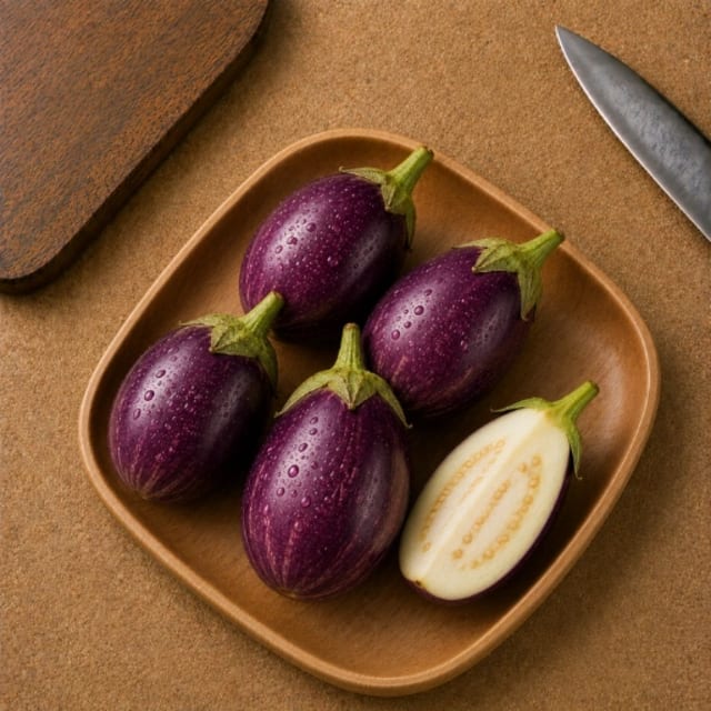 Small-Purple Brinjal (Baingan)
