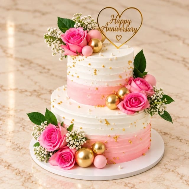 Anniversary Cake 3 pound