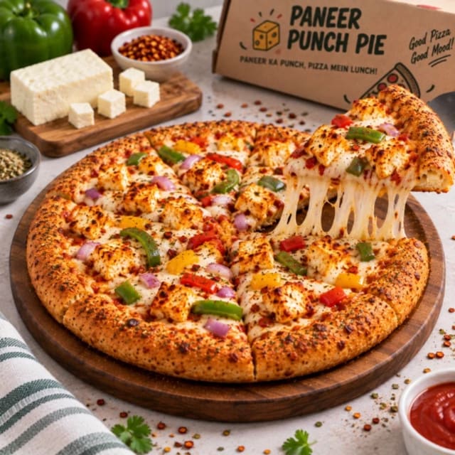 Paneer Punch Pie