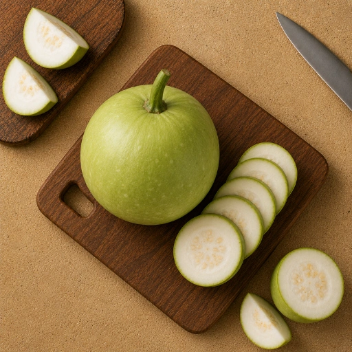 Round Bottle Gourd (Gol Lauki)