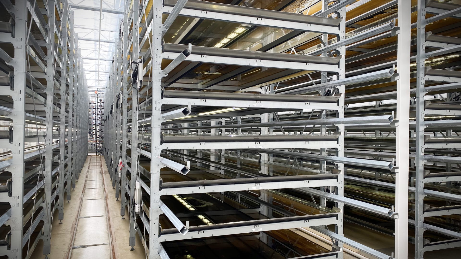 Inside the factory