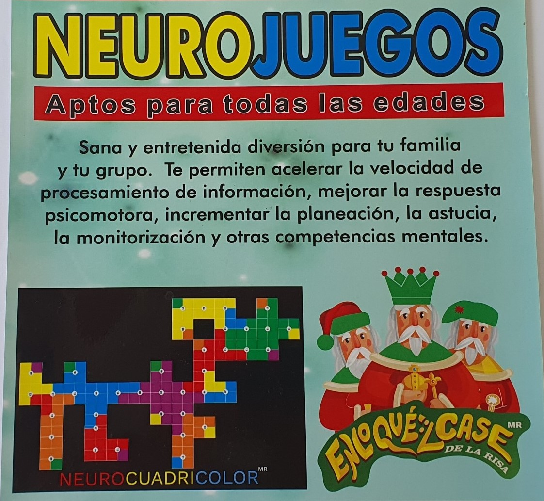 Afiche Oficial de Neurojuegos