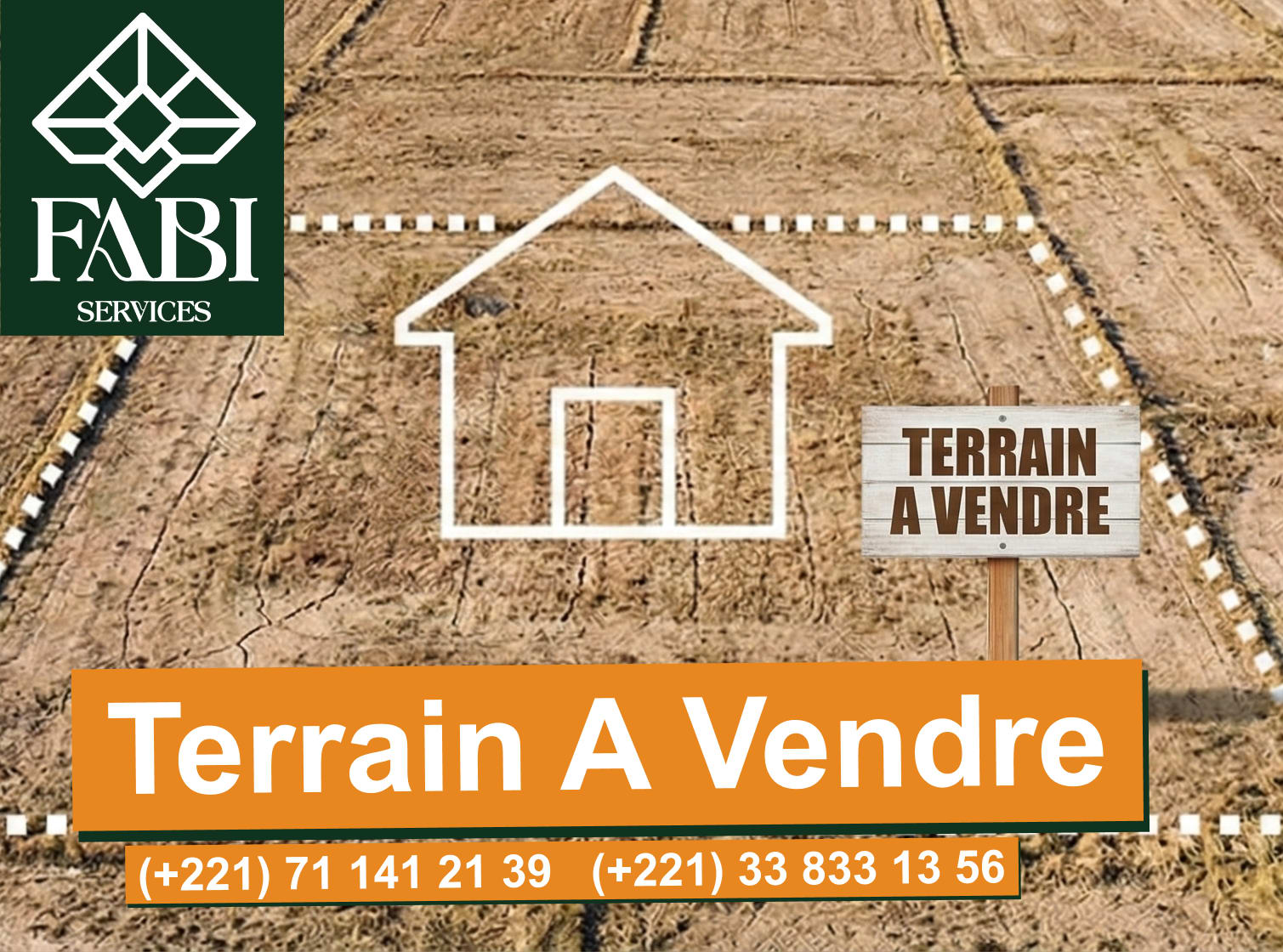 Lot 30 Parcelles Viabilisées à Jaxaay - Près terminus 84