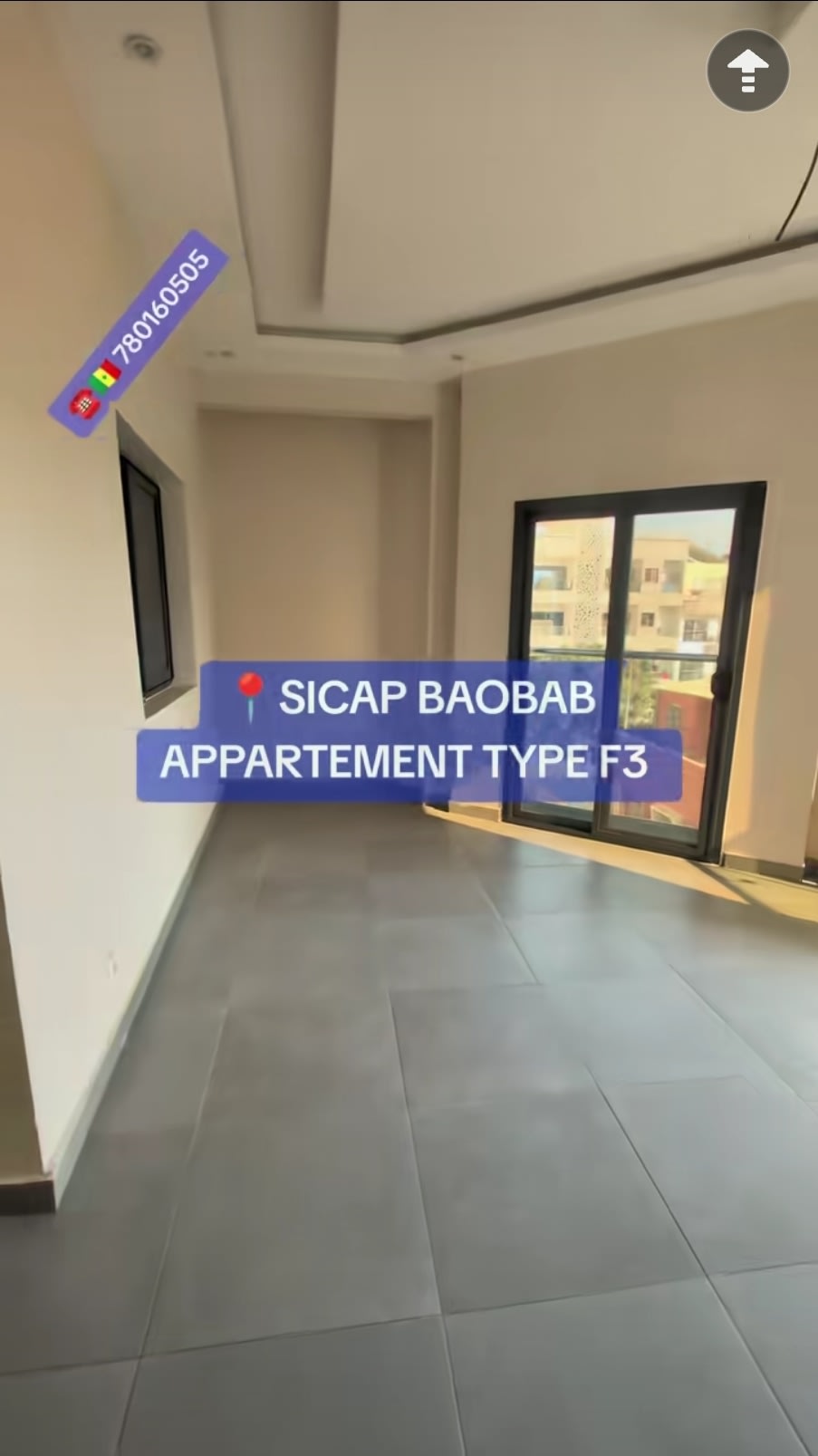 Appartement F3 à Louer SICAP Baobab - 2 Chambres + Salon | Moderne et Lumineux | 365000