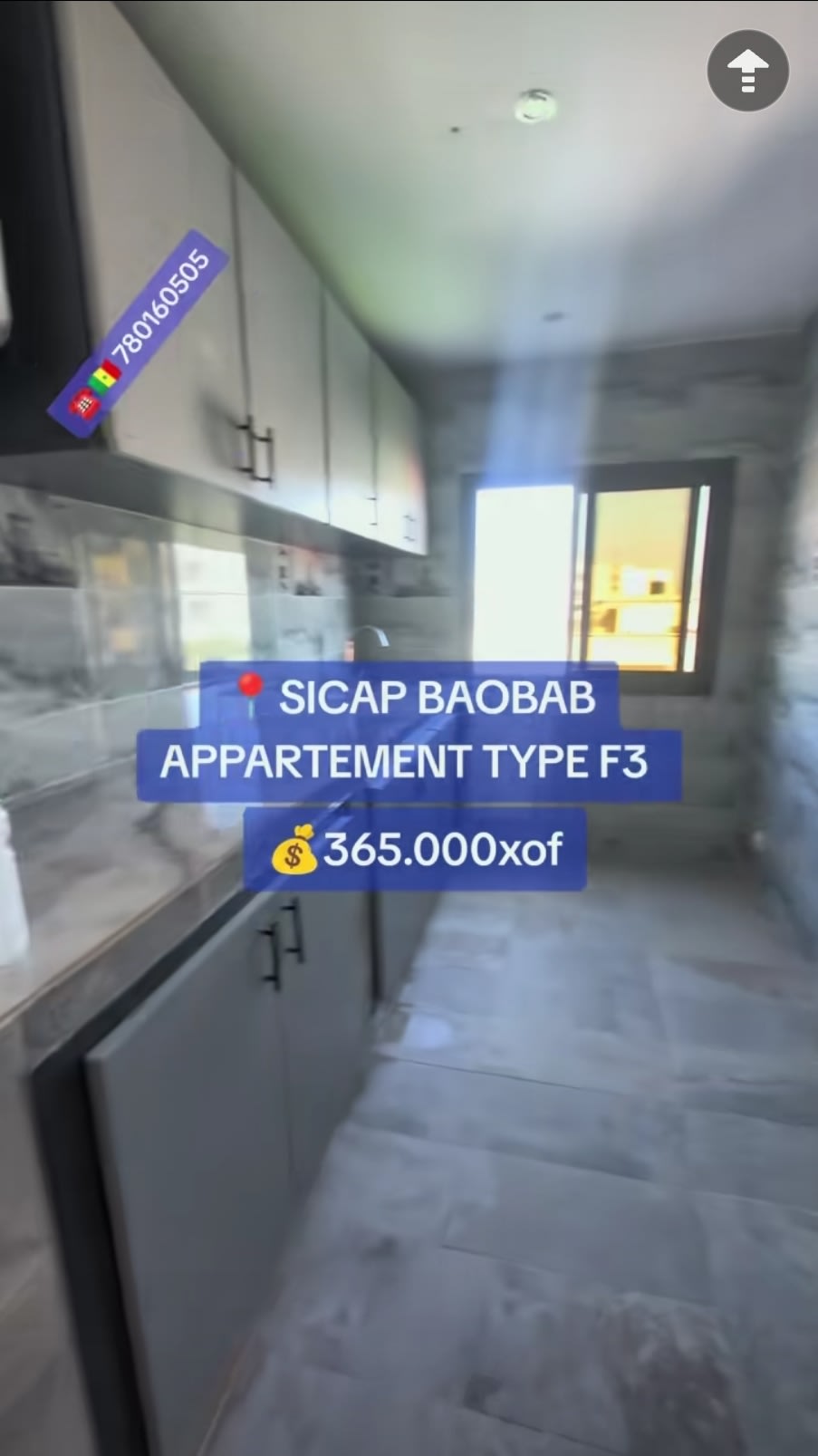 Appartement F3 à Louer SICAP Baobab - 2 Chambres + Salon | Moderne et Lumineux | 365000 — photo 2