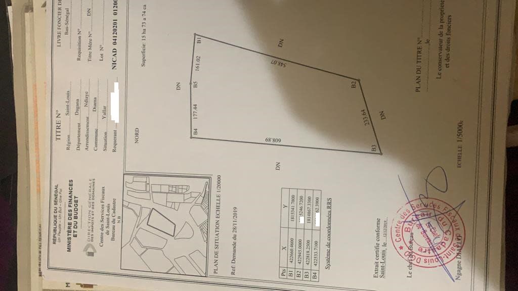 15 ha à vendre à Diama Saint-Louis. — photo 2