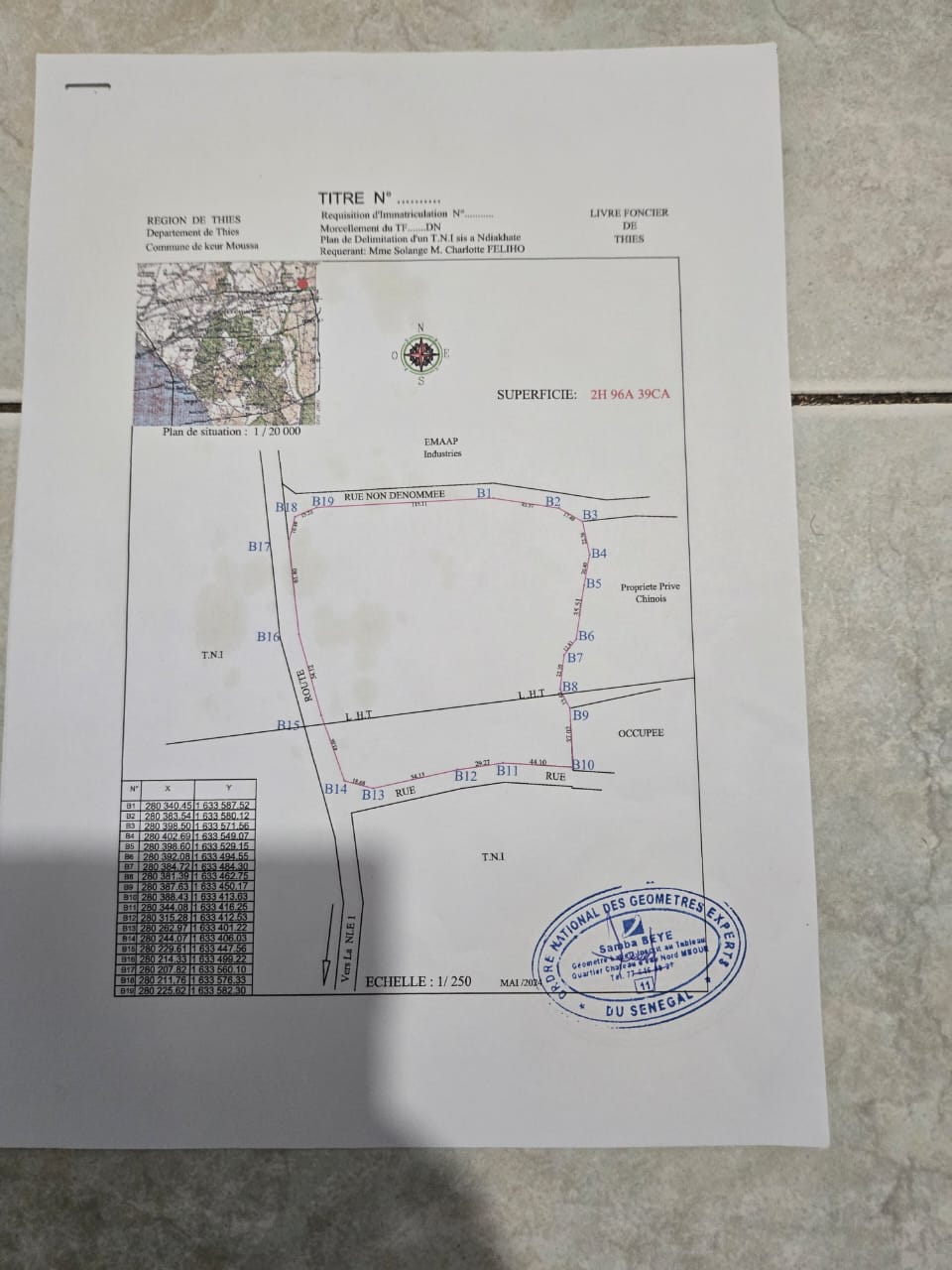 TERRAIN AGRICOLE À VENDRE - NDIAKHATT, KEUR MOUSSA