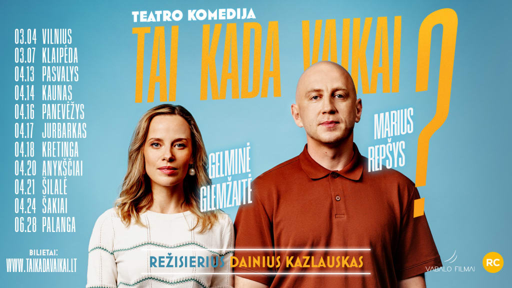 Teatro komedija TAI KADA VAIKAI?